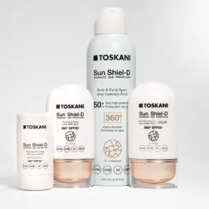 ☀️ Offer-Sun Shiel-D SPF50 Invisible Body Spray + Sun Shiel-D Tinted